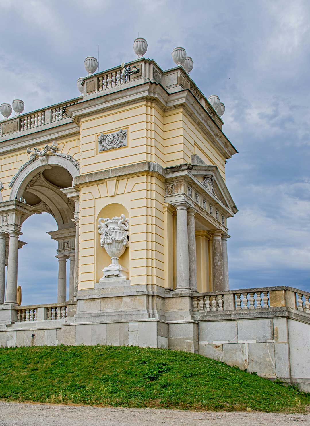 View of Gloriette a popular tourist Hotspot in Vienna