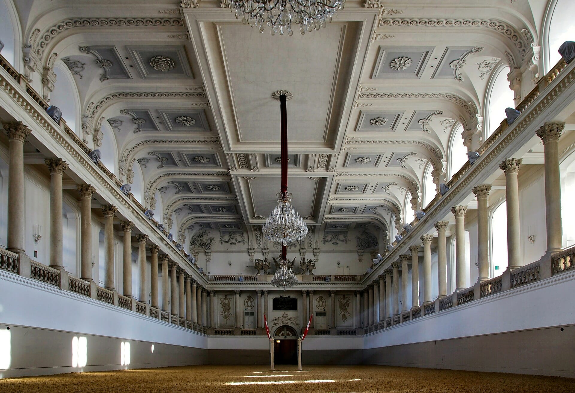 Spanish Riding School inside View