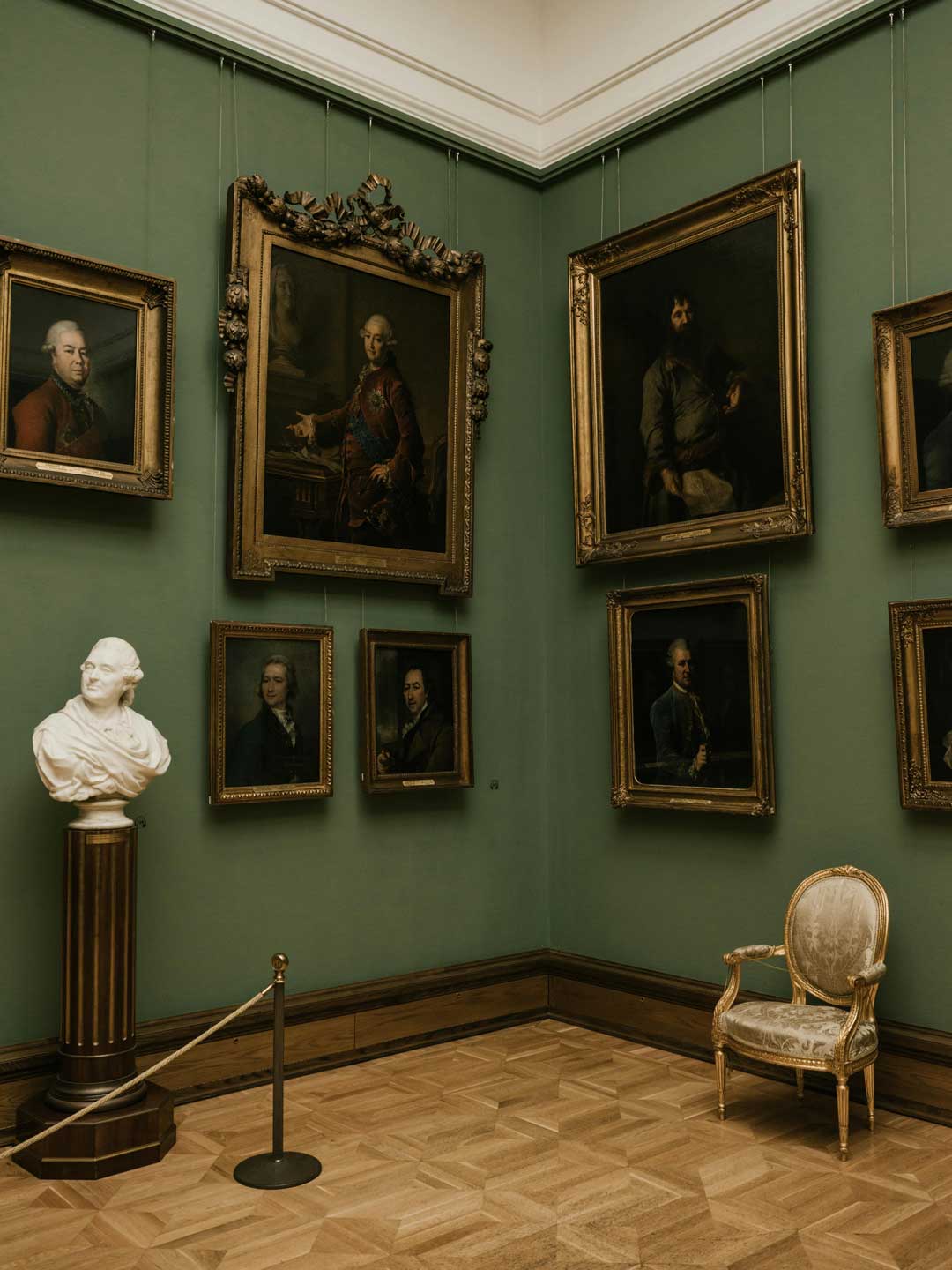 Historic portraits at Viennas Kunsthistorisches Museum