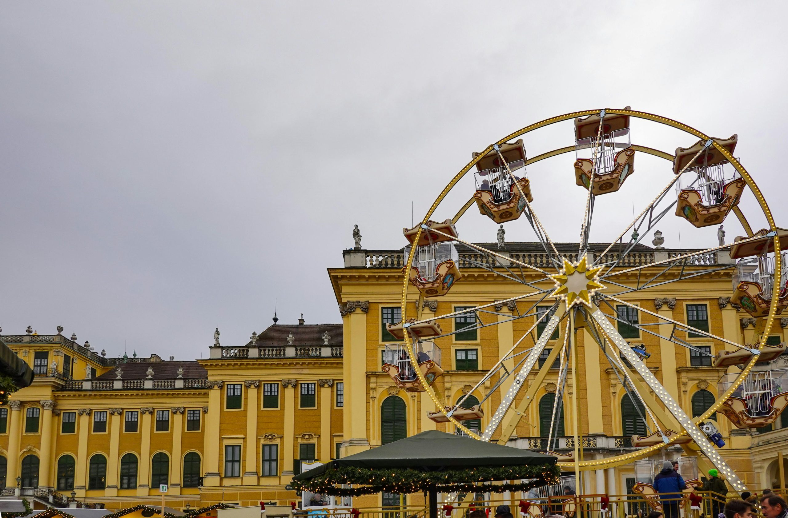 Weihnachtsmarkt Schloss Schönbrunn Riesenrad